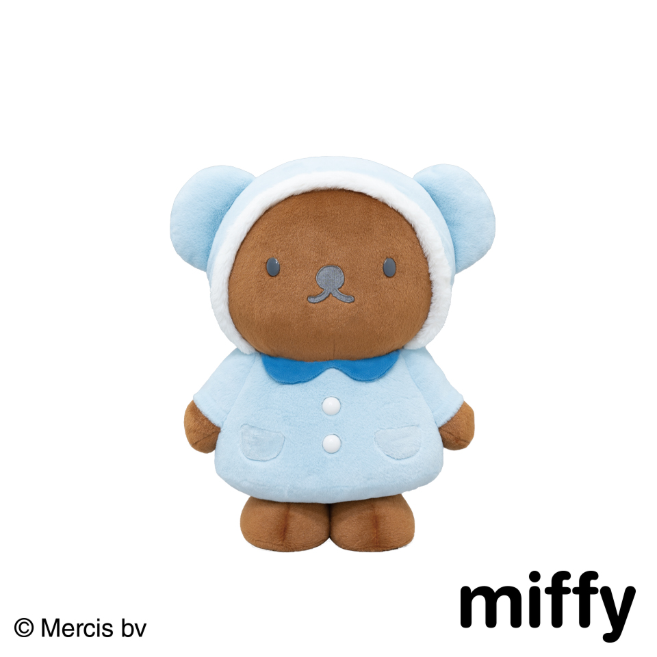 タイトーくじ　ミッフィー＆ボリス　WH賞　ボリス特大ぬいぐるみふわふわのお洋服 好評発売中／ 【#タイトーくじ #ミッフィー ＆ #ボリス Fluffy